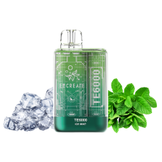 Elf Bar TE6000 Ice Mint (Ледяная Мята) Одноразовый POD Elf Bar TE6000 Ice Mint (Ледяная Мята) Одноразовый POD