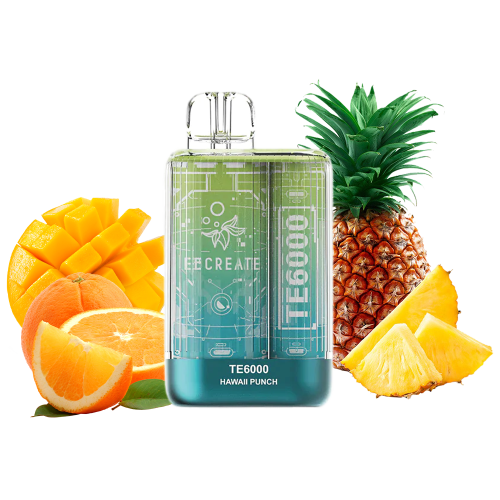 Elf Bar TE6000 Hawaii Punch (Тропические фрукты) Одноразовый POD