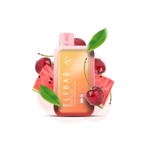 Elf Bar Raya D1 13000 Cherry Watermelon (Вишня Арбуз) Одноразовый POD