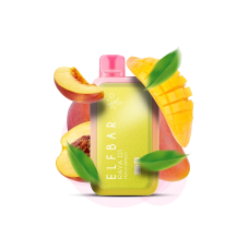 Elf Bar Raya D1 13000 Peach Mango (Персик Манго) Одноразовый POD