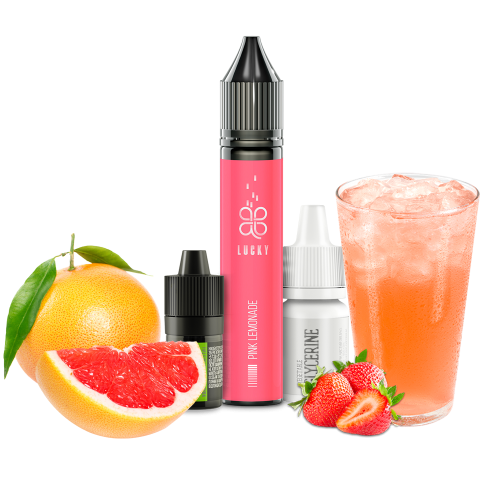 Жидкость Lucky Salt Pink Lemonade 30 мл 50 мг Розовый Лимонад Самозамес