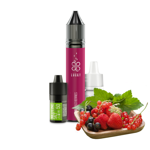 Жидкость Lucky Salt Wild Berries 30 мл 50 мг Дикие ягоды Самозамес