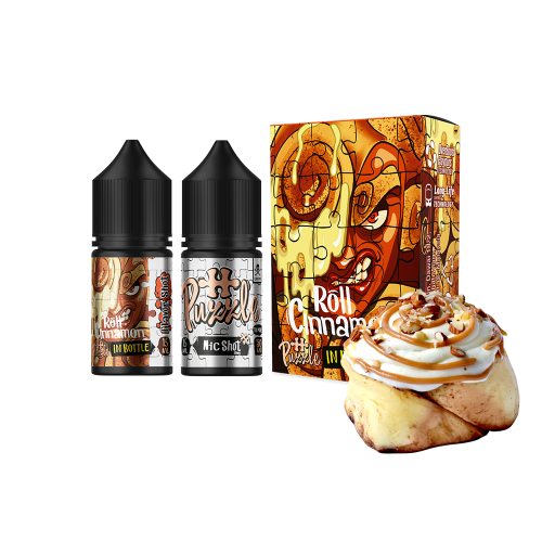Жидкость In Bottle Salt Cinnamon Roll 30 мл 50 мг Булочка с корицей Самозамес