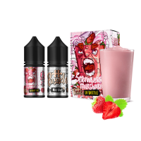 Рідина In Bottle Salt Strawberry Milkshake 30 мл 50 мг Полуниця Мілкшейк Самозаміс