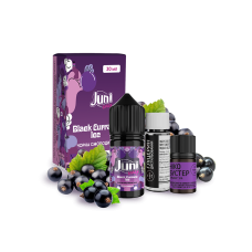 Жидкость Juni Salt Mix Black Currant Ice 30 мл 50 мг Черная Смородина Лёд Самозамес Жидкость Juni Salt Mix Black Currant Ice 30 мл 50 мг Черная Смородина Лёд Самозамес