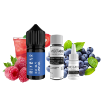 Жидкость Mix Bar Salt Blue Razz Lemonade 30 мл 50 мг Ягодный Лимонад Самозамес