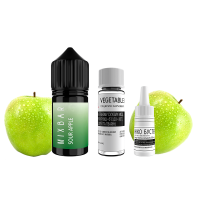 Жидкость Mix Bar Salt Sour Apple 30 мл 50 мг Кислое Яблоко Самозамес