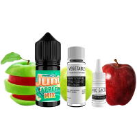 Рідина Juni Salt Apple Mix 30 мл 50 мг Яблучний Мікс Самозаміс