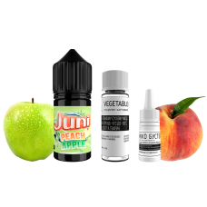 Жидкость Juni Salt Peach Apple 30 мл 50 мг Персик Яблоко Самозамес