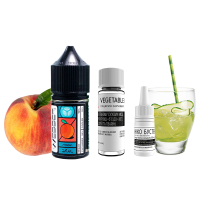 Рідина Webber Salt Cucumber Peach 30 мл 50 мг Огірок Персик Самозаміс