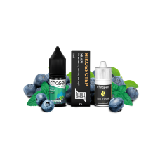 Жидкость Chaser Salt Blueberry Menthol Ultra 10 мл 50 мг Черника Ментол Самозамес