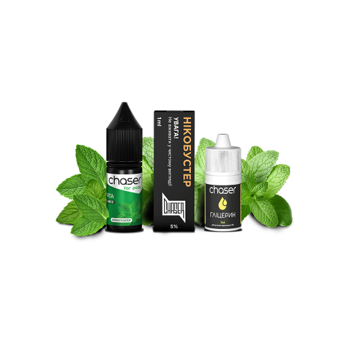 Жидкость Chaser Salt Mint Ultra 10 мл 50 мг Мята Самозамес