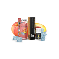 Жидкость Chaser Salt Peach Ice Ultra 10 мл 50 мг Персик Самозамес