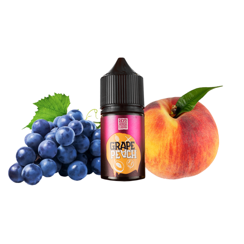 Жидкость Dead Horse Salt Liquid Grape peach 30 мл 50 мг Виноград Персик Самозамес