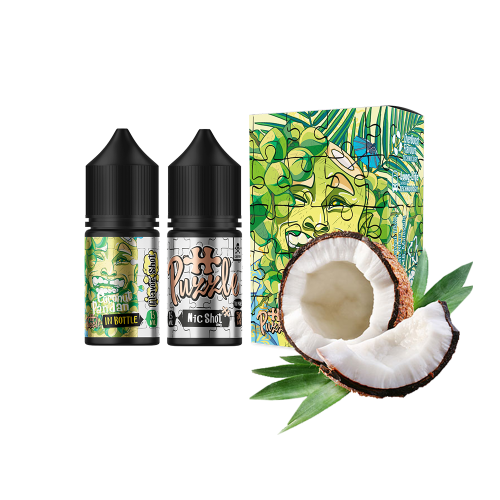 Жидкость In Bottle Salt Puzzle Coconut Pandan 30 мл 50 мг Коконат Пандан Самозамес