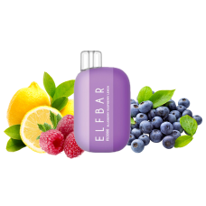 Elf Bar Ri3000 Blueberry Raspberry Lemon (Черника Малина Лимон) Одноразовый POD