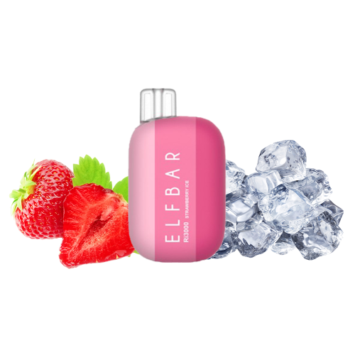 Elf Bar Ri3000 Strawberry Ice (Клубника Лед) Одноразовый POD