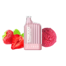 Elf Bar CR5000 Strawberry Ice Cream (Клубничное мороженое) Одноразовый POD