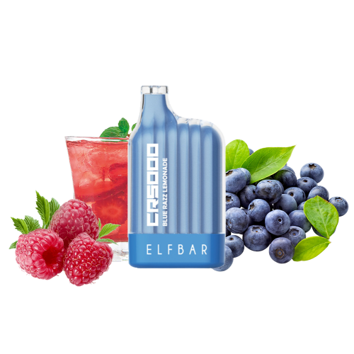 Elf Bar CR5000 Blue Razz Lemonade (Лимонад Блю Раз) Одноразовый POD
