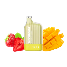 Elf Bar CR5000 Strawberry Mango (Клубника Манго) Одноразовый POD