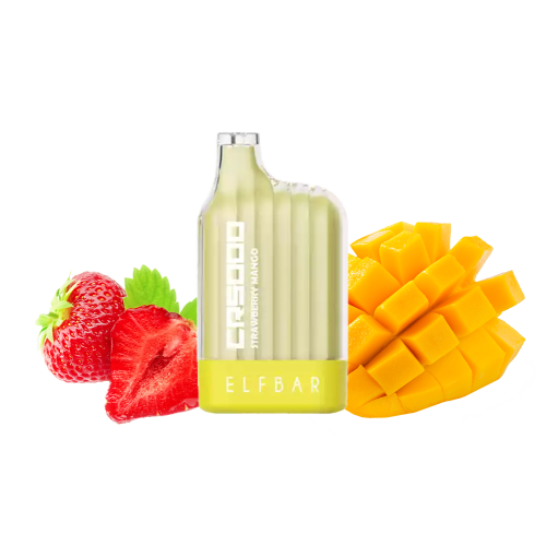 Elf Bar CR5000 Strawberry Mango (Клубника Манго) Одноразовый POD