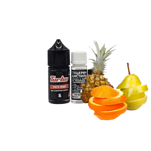 Жидкость Turbo Salt Exotic Shake 30 мл 50 мг Мультифрукт Самозамес
