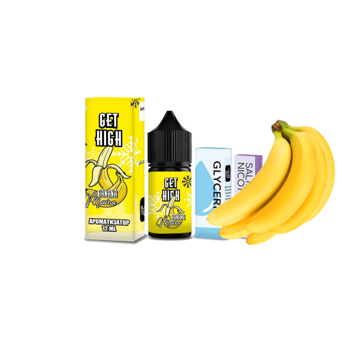 Жидкость Get High Salt Banana Mama мг 30 мл Бананамама 50 Самозамес