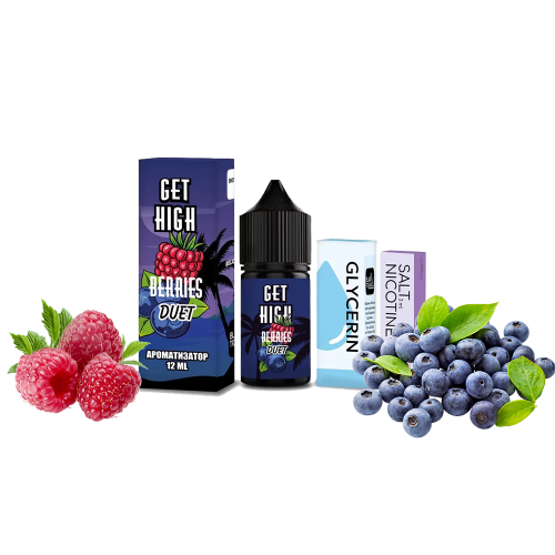 Жидкость Get High Salt Berries Duet 30 мл 50 мг Беррис Дует Самозамес
