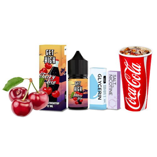 Жидкость Get High Salt Cherry Loca 30 мл 50 мг Черри Лока Самозамес