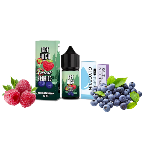 Жидкость Get High Salt Forest Berries 30 мл 50 мг Ягоды Самозамес