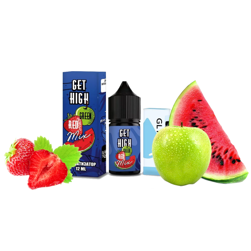 Жидкость Get High Salt Green Red Mix 30 мл 50 мг Грин Ред Микс Самозамес