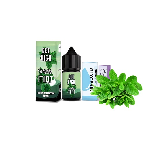 Жидкость Get High Salt Mighty Mint 30 мл 50 мг Майти Минт Самозамес