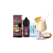 Жидкость Get High Salt Pina Colada 30 мл 50 мг Пина Колада Самозамес