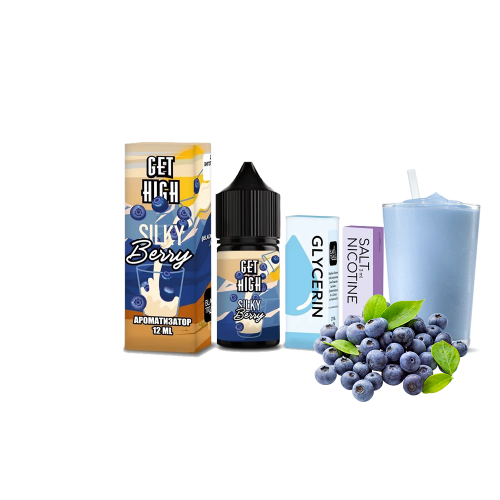 Жидкость Get High Salt Silky Berry 30 мл 50 мг Силки Берри Самозамес