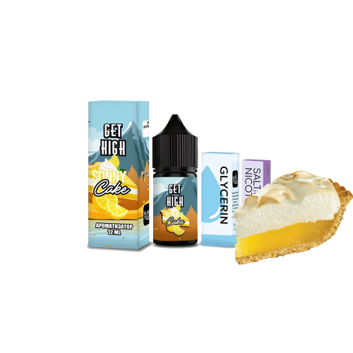 Жидкость Get High Salt Sunny Cake 30 мл 50 мг Санни Кейк Самозамес