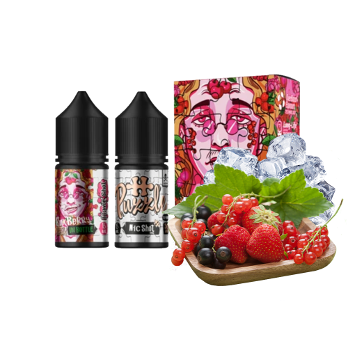 Жидкость In Bottle Salt Puzzle Pink Berry 30 мл 50 мг Пинк Берри Самозамес
