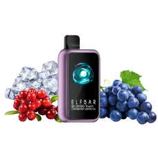 Elf Bar BC20000 Touch Cranberry Grape Ice (Клюква Виноград Лёд) Одноразовый POD Elf Bar BC20000 Touch Cranberry Grape Ice (Клюква Виноград Лёд) Одноразовый POD