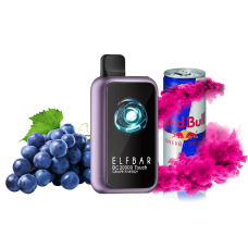 Elf Bar BC20000 Touch Grape Energy (Виноград Энергетик) Одноразовый POD Elf Bar BC20000 Touch Grape Energy (Виноград Энергетик) Одноразовый POD