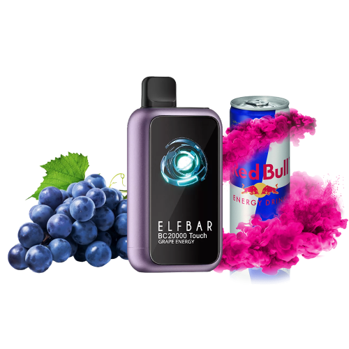 Elf Bar BC20000 Touch Grape Energy (Виноград Энергетик) Одноразовый POD