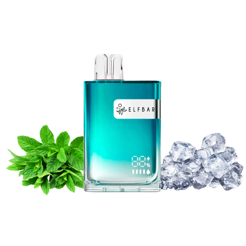Elf Bar CR8000 Sea Breeze Mint (Си Бриз Минт) Одноразовый POD