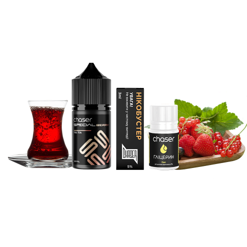 Жидкость Chaser Salt Special Berry Fall Tea 30 мл 50 мг Фол Ти Самозамес