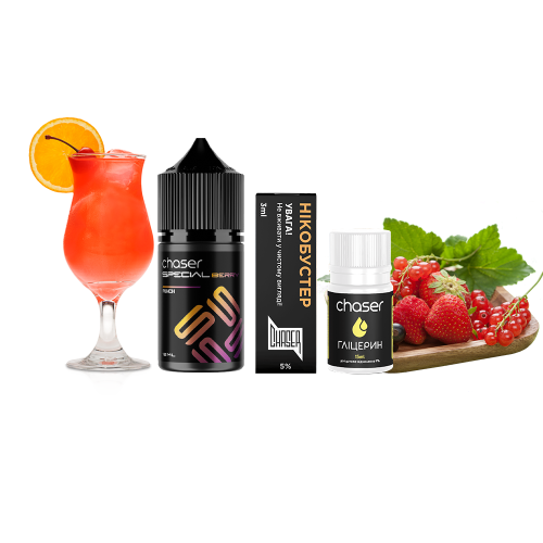 Жидкость Chaser Salt Special Berry Punch 30 мл 50 мг Пунш Самозамес