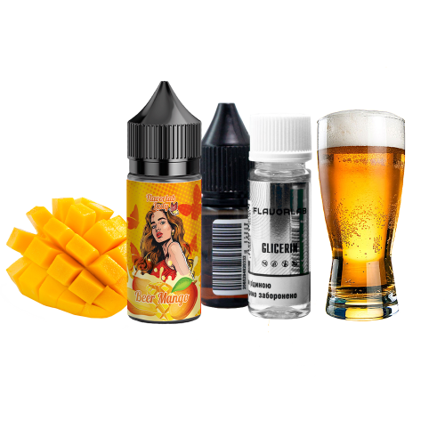 Жидкость Flavorlab Salt Lady Beer mango 30 мл 50 мг Пиво манго Самозамес