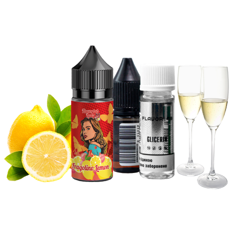 Жидкость Flavorlab Salt Lady Fragolino Lemon 30 мл 50 мг Вино лимон Самозамес