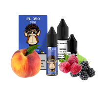 Жидкость Flavorlab Salt FL350 mini Blue Raspberry Peach 15 мл 50 мг Голубая малина персик Самозамес