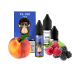 Жидкость Flavorlab Salt FL350 mini Blue Raspberry Peach 15 мл 50 мг Голубая малина персик Самозамес