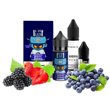Жидкость Flavorlab Salt FL350 LUX Strawberry blueberry blackberry 30 мл 50 мг Клубника черника ежевика Самозамес