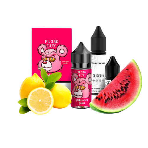 Жидкость Flavorlab Salt FL350 LUX Waterlemon lemon 30 мл 50 мг Арбуз Лимон Самозамес