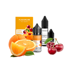 Жидкость Flavorlab Salt PE 10000 Cherry Orange 10 мл 50 мг Вишня апельсин Самозамес Жидкость Flavorlab Salt PE 10000 Cherry Orange 10 мл 50 мг Вишня апельсин Самозамес