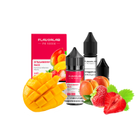 Жидкость Flavorlab Salt PE 10000 Strawberry Razz 10 мл 50 мг Клубника абрикос манго Самозамес